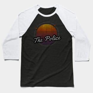 the police retro dark moon Baseball T-Shirt